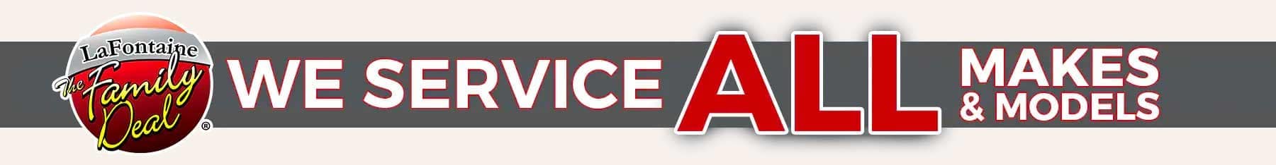 We Service All Makes and Models